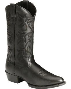 Ariat Men's Heritage Deertan Western Performance Boots - Round Toe -Walk The West Sales 030048 89 P1