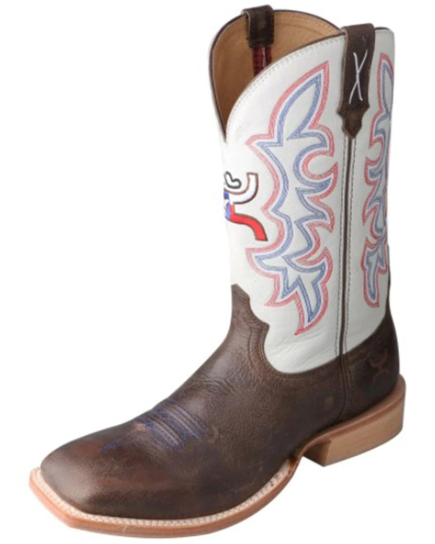 Twisted X Men's Hooey Western Boots - Broad Square Toe 3 Twisted X Men's Hooey Western Boots - Broad Square Toe