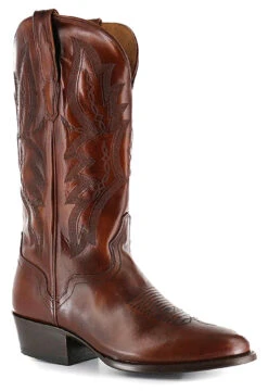 El Dorado Men's Handmade Vanquished Calf Western Boots - Medium Toe