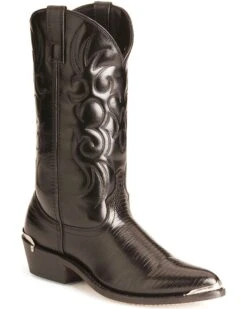 Laredo Men's Lizard Print Western Boots - Pointed Toe 15 Laredo Men's Lizard Print Western Boots - Pointed Toe -Walk The West Sales 038173 89 P1