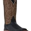 Laredo Men's Basic Stockman Western Boots - Broad Square Toe 2 Laredo Men's Basic Stockman Western Boots - Broad Square Toe -Walk The West Sales 038772 89 P1