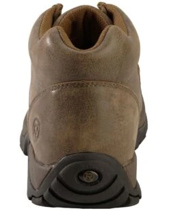 Roper Men's Vintage Nubuck Rugged Sole Shoes -Walk The West Sales 038823 41 BK