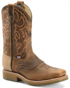 Double H Men's Ice Roper Western Work Boots - Steel Toe -Walk The West Sales 050B52 D7 P1