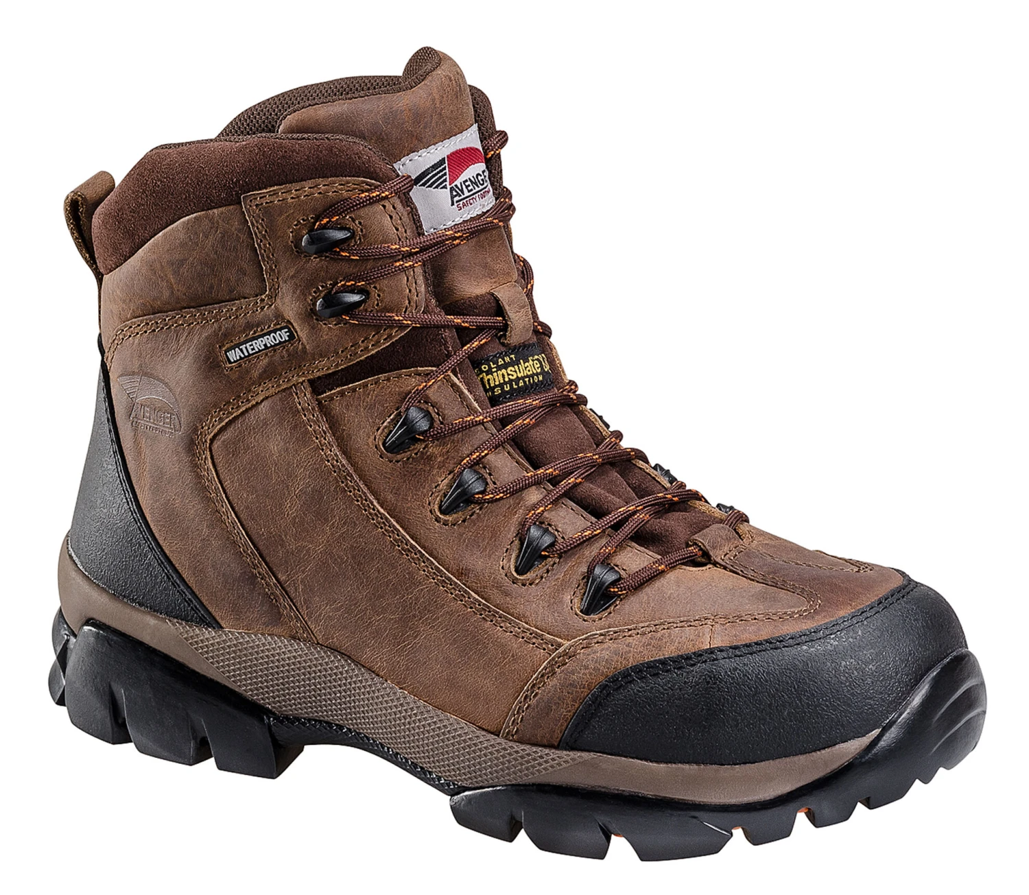 Avenger Men's Insulated Hiking Boots - Composite Toe 4 Avenger Men's Insulated Hiking Boots - Composite Toe - Image 2