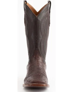 Ferrini Men's Caiman Belly Western Boots - Broad Square Toe -Walk The West Sales 066823 47 P4