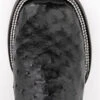 Ferrini Men's Full-Quill Ostrich Embroidered Western Boots - Broad Square Toe -Walk The West Sales 066845 89 P6