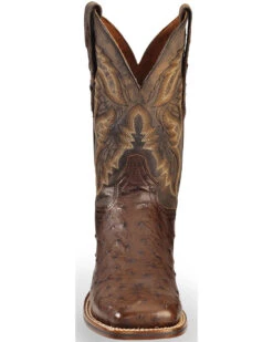 Dan Post Men's Alamosa Full Quill Ostrich Western Boots - Broad Square Toe 12 Dan Post Men's Alamosa Full Quill Ostrich Western Boots - Broad Square Toe -Walk The West Sales 066921 47 FT