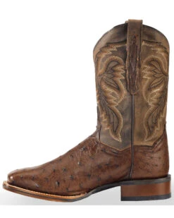 Dan Post Men's Alamosa Full Quill Ostrich Western Boots - Broad Square Toe 11 Dan Post Men's Alamosa Full Quill Ostrich Western Boots - Broad Square Toe -Walk The West Sales 066921 47 LT
