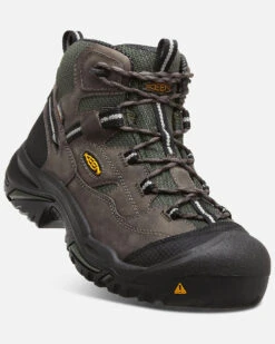 Keen Men's Braddock Waterproof Work Boots - Steel Toe -Walk The West Sales 2000143959 355 P1
