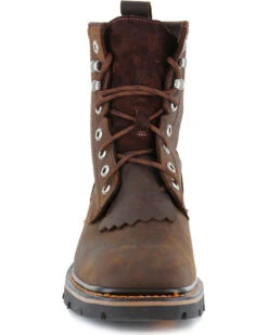 Cody James Men's Lace-Up Kiltie Work Boots - Soft Toe -Walk The West Sales 2000172360 200 FT