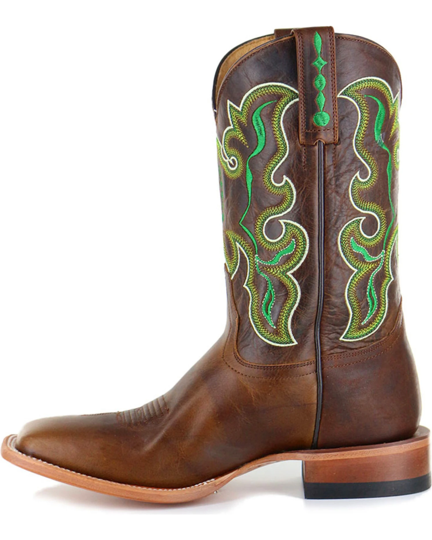 Cody James Men's Damiano Embroidered Western Boots - Broad Square Toe 7 Cody James Men's Damiano Embroidered Western Boots - Broad Square Toe - Image 5