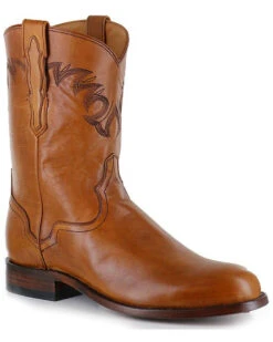El Dorado Men's Handmade Embroidered Western Boots - Round Toe -Walk The West Sales 2000208898 280 P2