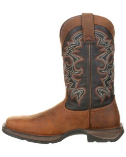 Durango Men's Rebel Pull On Western Performance Boots - Broad Square Toe -Walk The West Sales 2000227532 240 P3