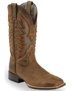 Ariat Men's VentTEK Ultra Quickdraw Western Performance Boots - Broad Square Toe