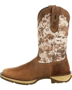 Rebel By Durango Men's Desert Camo Western Performance Boots - Square Toe -Walk The West Sales 2000245307 200 LT