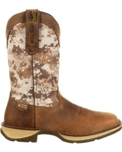 Rebel By Durango Men's Desert Camo Western Performance Boots - Square Toe -Walk The West Sales 2000245307 200 RT