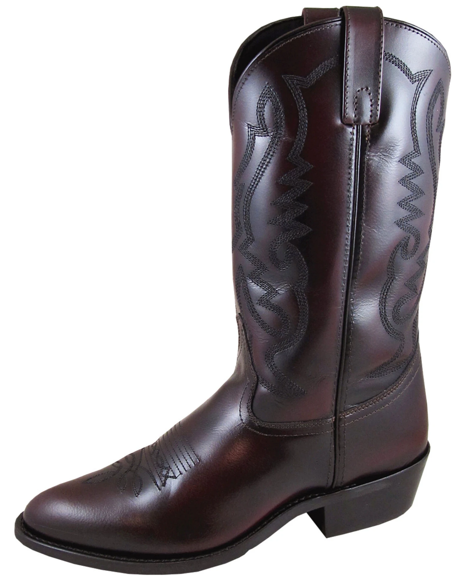 Smoky Mountain Men's Denver Cherry Western Boots - Medium Toe 3 Smoky Mountain Men's Denver Cherry Western Boots - Medium Toe