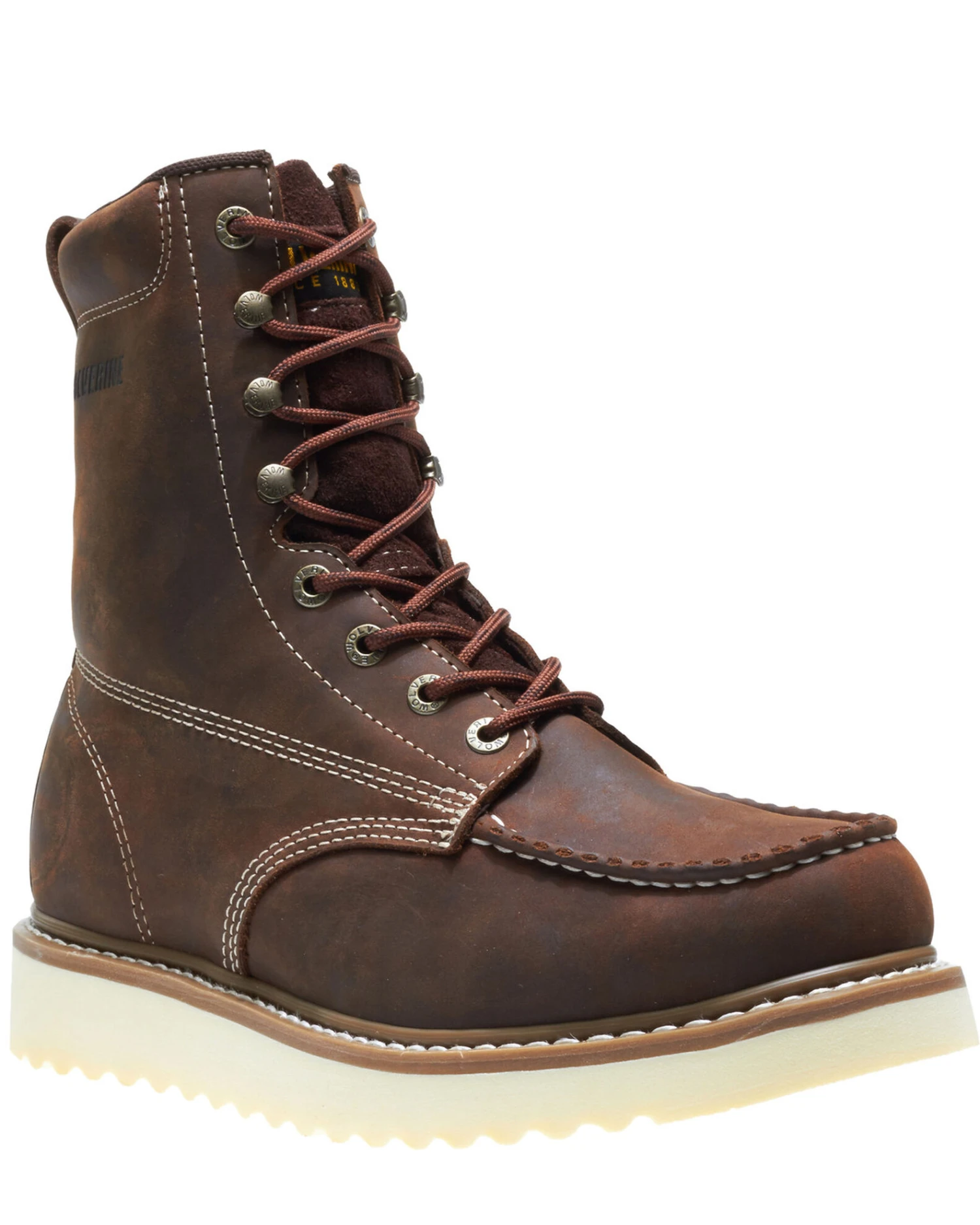 Wolverine Men's Loader Work Boots - Steel Toe 8 Wolverine Men's Loader Work Boots - Steel Toe - Image 6