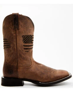 Ariat Men's Circuit Patriot Western Boots - Broad Square Toe -Walk The West Sales 2000281378 230 P2