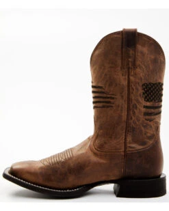 Ariat Men's Circuit Patriot Western Boots - Broad Square Toe -Walk The West Sales 2000281378 230 P3