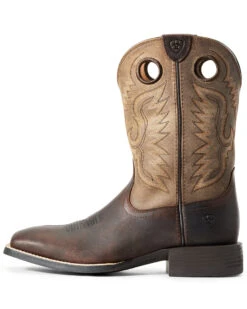 Ariat Men's Sport Ranger Barley Western Performance Boots - Broad Square Toe
