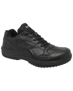 Ad Tec Men's Athletic Black Uniform Work Shoes - Composite Toe -Walk The West Sales 2000283898 001 P1