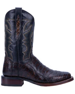 Dan Post Men's Kingsly Caiman Leather Western Boots - Broad Square Toe -Walk The West Sales 2000286036 200 P2