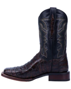 Dan Post Men's Kingsly Caiman Leather Western Boots - Broad Square Toe -Walk The West Sales 2000286036 200 P3
