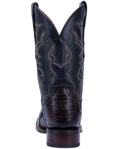Dan Post Men's Kingsly Caiman Leather Western Boots - Broad Square Toe -Walk The West Sales 2000286036 200 P4