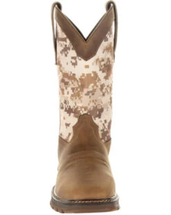 Durango Men's Camo Maverick XP Waterproof Western Work Boots - Steel Toe