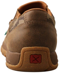 Twisted X Men's Mossy Oak Original Bottomland Chukka Driving Moc Shoes - Moc Toe -Walk The West Sales 2000307474 340 P4