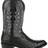 Durango Men's Black Full-Quill Ostrich Western Boots - Round Toe 2 Durango Men's Black Full-Quill Ostrich Western Boots - Round Toe -Walk The West Sales 2000320680 001 P2