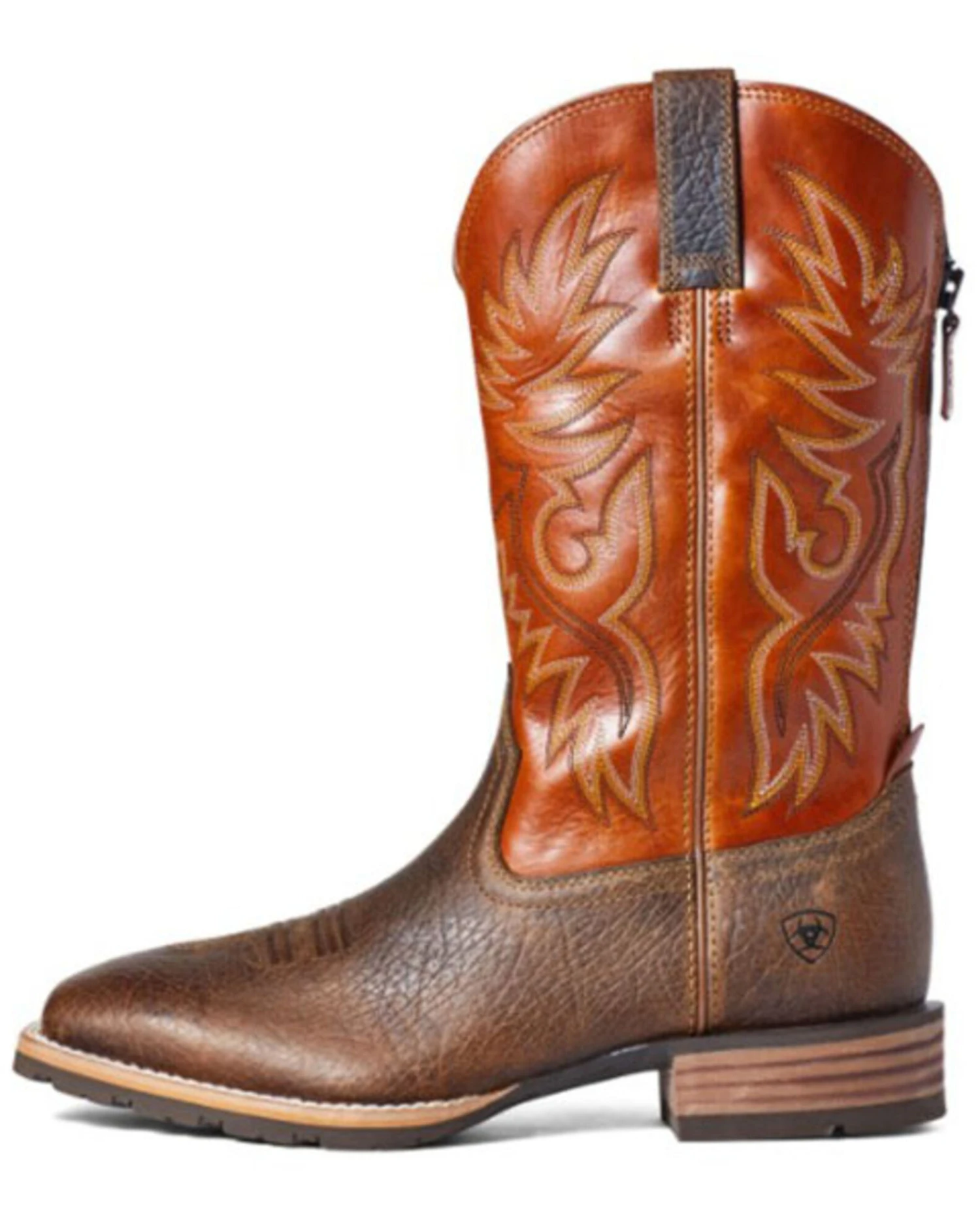Ariat Men's Hybrid Big Boy Western Work Boots - Square Toe 8 Ariat Men's Hybrid Big Boy Western Work Boots - Square Toe - Image 6