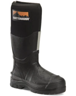 Double H Men's 16" Rubber Met Guard Work Boots - Steel Toe -Walk The West Sales 2000332066 001 P1