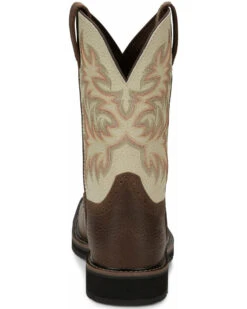 Justin Men's Driller Western Work Boots - Steel Toe -Walk The West Sales 2000332451 201 P4