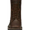 Justin Men's Pulley Lace-Up Work Boots - Steel Toe -Walk The West Sales 2000332455 200 P5