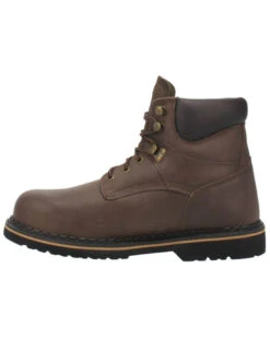 Laredo Men's Hub & Tack Lace-Up Work Boots - Soft Toe -Walk The West Sales 2000333732 200 P3