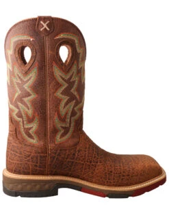 Twisted X Men's Tan Western Work Boots - Composite Toe -Walk The West Sales 2000335459 280 P2