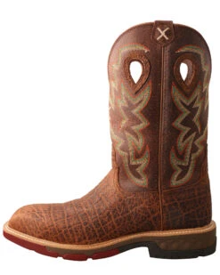 Twisted X Men's Tan Western Work Boots - Composite Toe -Walk The West Sales 2000335459 280 P3