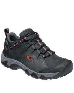 Keen Men's Black Steens Waterproof Hiking Boots - Soft Toe