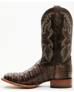 Cody James Men's Exotic Caiman Tail Skin Western Boots - Broad Square Toe 11 Cody James Men's Exotic Caiman Tail Skin Western Boots - Broad Square Toe -Walk The West Sales 2000339011 001 P3