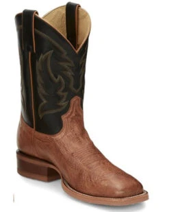 Justin Men's McLane Western Boots - Broad Square Toe -Walk The West Sales 2000339793 200 P1