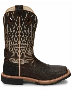Justin Men's Derrickman Western Work Boots - Composite Toe