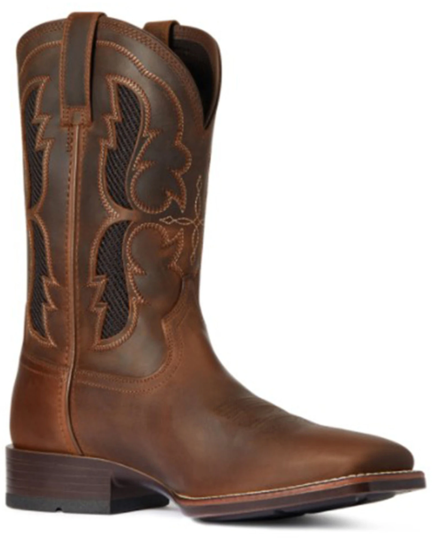 Ariat Men's Distressed Brown Dash VentTEK Ultra Bantamweight Performance Western Boot - Broad Square Toe 7 Ariat Men's Distressed Brown Dash VentTEK Ultra Bantamweight Performance Western Boot - Broad Square Toe - Image 5