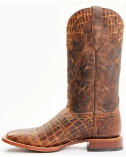 Moonshine Spirit Men's Tully Croc Print Western Boots - Broad Square Toe -Walk The West Sales 2000343042 235 P3