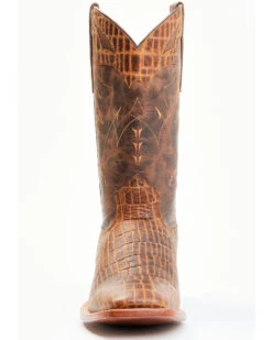 Moonshine Spirit Men's Tully Croc Print Western Boots - Broad Square Toe -Walk The West Sales 2000343042 235 P4
