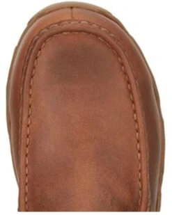 Justin Men's Cappie Brown Cowhide Leather Casual Lace-Up Shoe - Moc Toe -Walk The West Sales 2000348997 200 P6