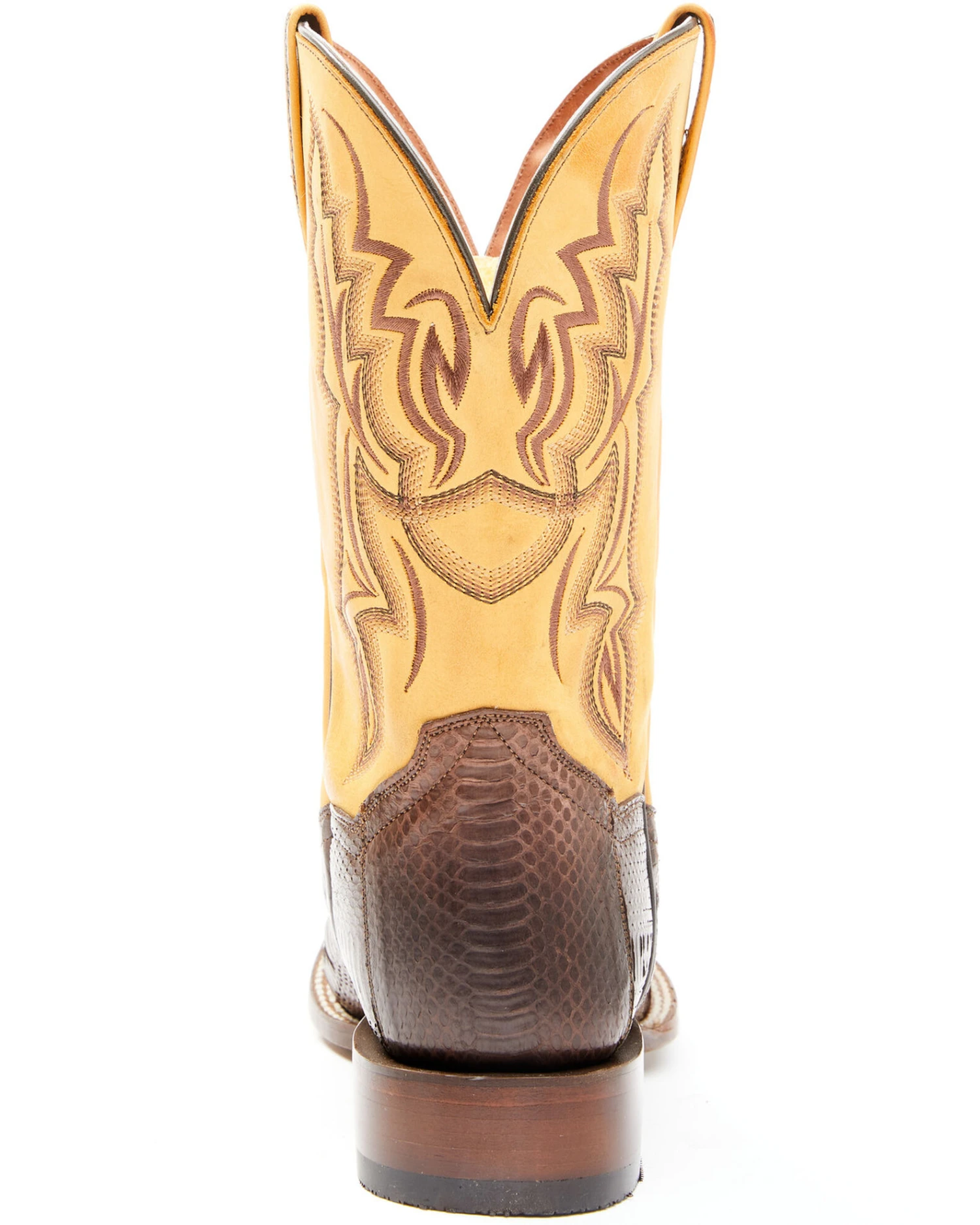Dan Post Men's Exotic Snake Western Boots - Broad Square Toe 7 Dan Post Men's Exotic Snake Western Boots - Broad Square Toe - Image 6
