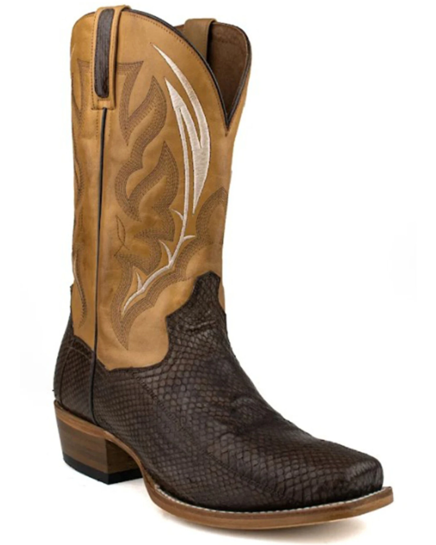 Dan Post Men's Exotic Snake Skin Western Boots - Square Toe 8 Dan Post Men's Exotic Snake Skin Western Boots - Square Toe - Image 6