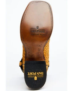 Dan Post Men's Exotic Sea Bass Skin Western Boots - Broad Square Toe -Walk The West Sales 2000349222 200 P7